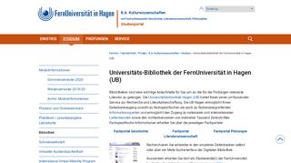 
                            3. Universitäts-Bibliothek der FernUniversität in Hagen ... - Fernuni Hagen