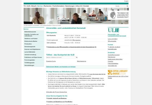 
                            6. Universitäts- und Landesbibliothek Darmstadt – Universitäts- und ...