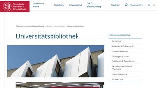 
                            1. Universitätsbibliothek Braunschweig