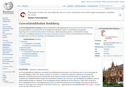 
                            5. Universitätsbibliothek Heidelberg – Wikipedia