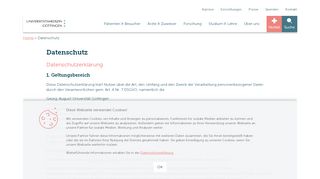 
                            13. Universitätsmedizin Göttingen: Datenschutz