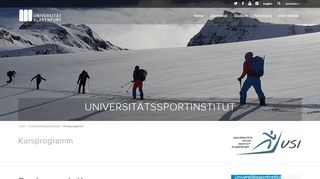 
                            5. Universitätssportinstitut – Universität Klagenfurt