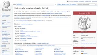 
                            4. Université Christian Albrecht de Kiel — Wikipédia
