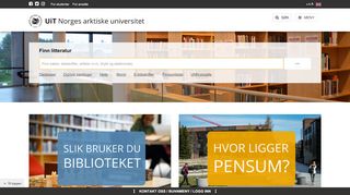 
                            11. Universitetsbiblioteket (UB) | UiT