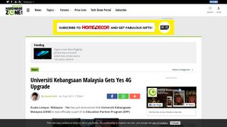 
                            12. Universiti Kebangsaan Malaysia Gets Yes 4G Upgrade ...