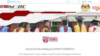 
                            7. Universiti Putra Malaysia (UPM) PUTRAMOOC - ...
