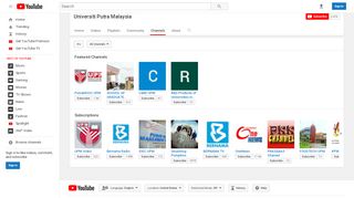 
                            3. Universiti Putra Malaysia (UPM) - YouTube