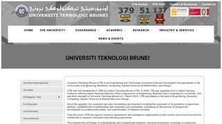 
                            5. UNIVERSITI TEKNOLOGI BRUNEI – Universiti Teknologi ...