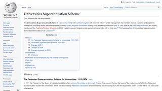 
                            8. Universities Superannuation Scheme - Wikipedia