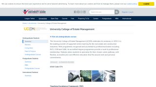 
                            11. University College of Estate Management - Complete ...