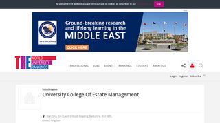 
                            10. University College Of Estate Management World University ...
