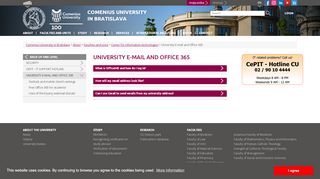 
                            4. University E-mail and Office 365