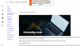 
                            1. University Email: Academic Software - Dashboard