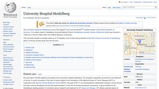 
                            10. University Hospital Heidelberg - Wikipedia