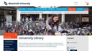 
                            2. University Library - Maastricht University