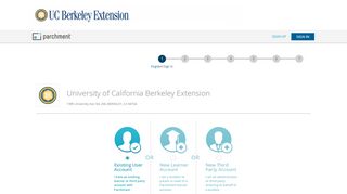 
                            9. University of California Berkeley Extension - Parchment Exchange ...
