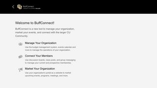 
                            10. University of Colorado Boulder | BuffConnect - OrgSync