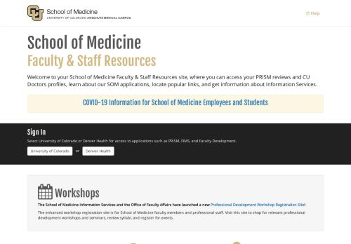 
                            13. University of Colorado: School of Medicine