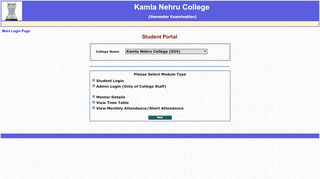 
                            3. University of Delhi - Kamla Nehru College