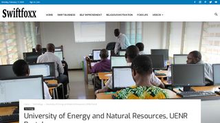 
                            4. University of Energy and Natural Resources, UENR Portal | Swiftfoxx