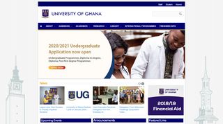 
                            13. University of Ghana: Home