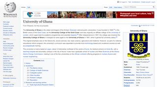 
                            13. University of Ghana - Wikipedia