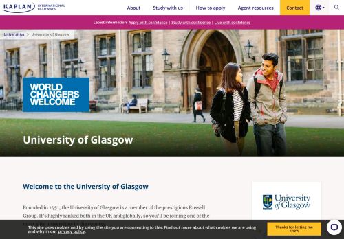 
                            4. University of Glasgow: study in the UK | Kaplan Pathways