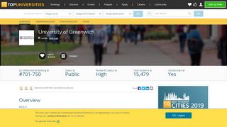 
                            12. University of Greenwich | Top Universities