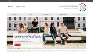 
                            4. University of Greifswald: Home