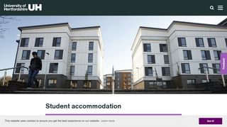 
                            8. University of Hertfordshire | Student accommodation