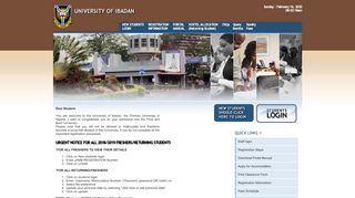 
                            3. University of Ibadan :: Portal - Home