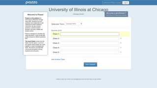 
                            12. University of Illinois at Chicago | Piazza