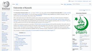 
                            13. University of Karachi - Wikipedia