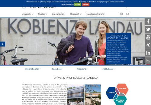
                            11. University of Koblenz · Landau