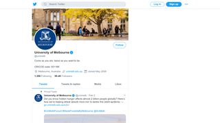 
                            10. University of Melbourne (@unimelb) | Twitter