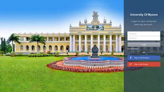 
                            1. University Of Mysore