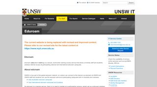 
                            13. University of New South Wales - UNSW IT - Eduroam