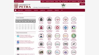 
                            8. University of Petra | Service