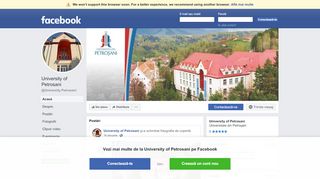 
                            3. University of Petrosani - Acasă | Facebook