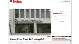 
                            12. University of Phoenix Phasing Out More Campuses | Phoenix New ...