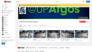 
                            11. University of Providence Argos - YouTube