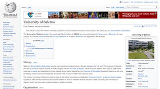 
                            6. University of Salerno - Wikipedia