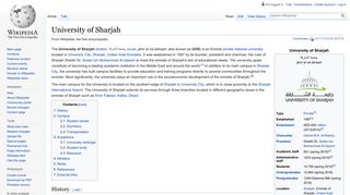 
                            3. University of Sharjah - Wikipedia