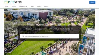 
                            6. University of South Florida St. Petersburg | PeteSync - OrgSync