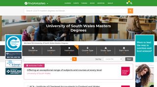 
                            10. University of South Wales Masters Degrees - Find A Masters