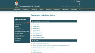 
                            5. University of the Punjab - Downloads - Examination ...