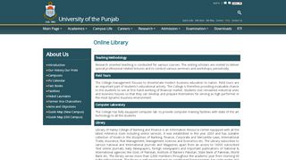 
                            2. University of the Punjab - Online Library - Punjab University