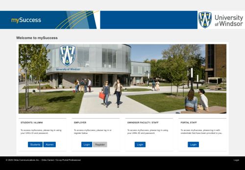 
                            10. University of Windsor MySuccess - mySuccess Login