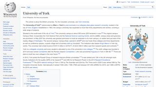 
                            12. University of York - Wikipedia