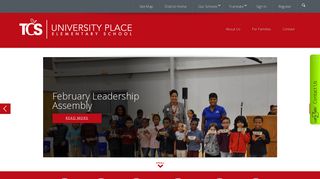 
                            12. University Place Elementary / Homepage - Tuscaloosa City Schools